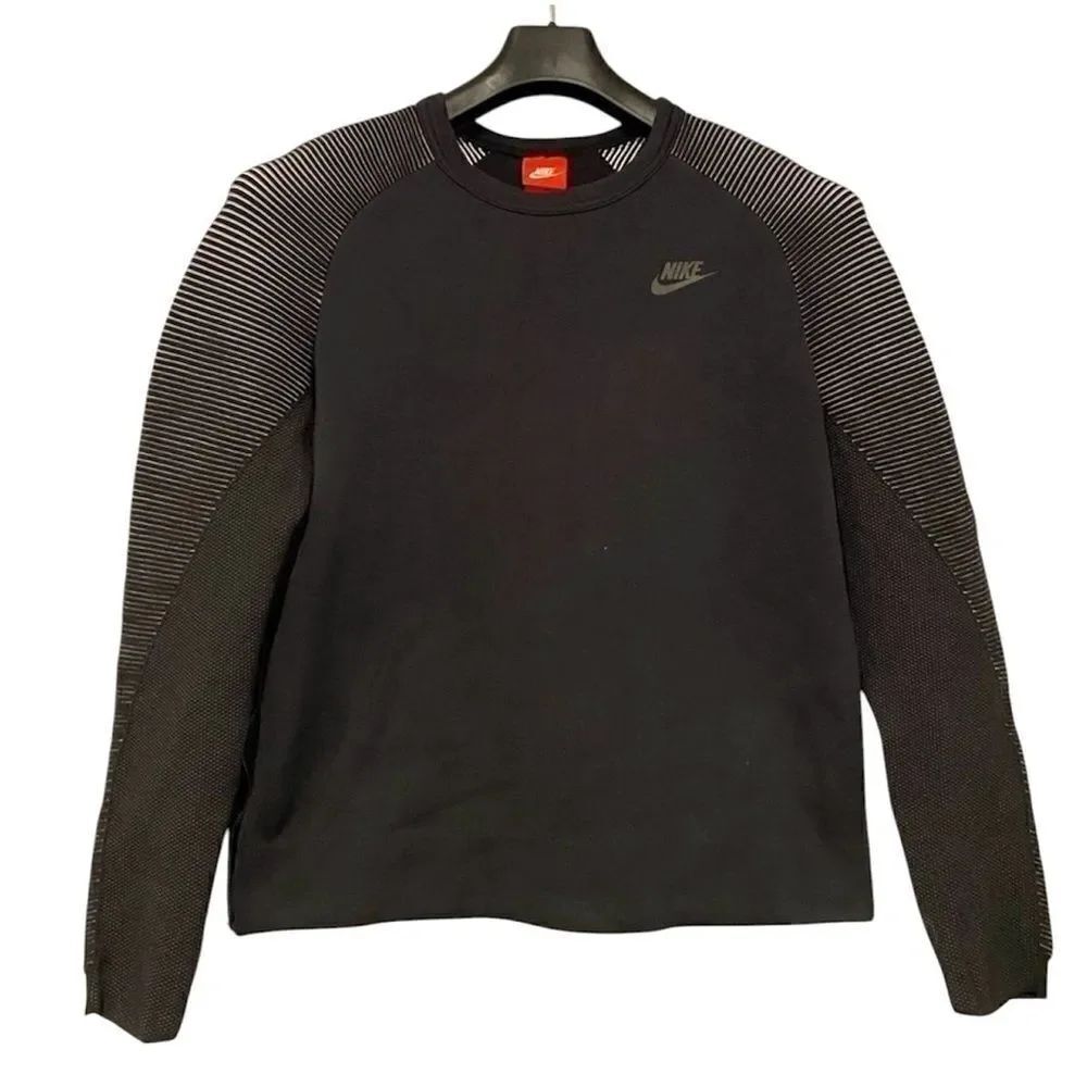 Nike NSW Tech Fleece Crew Sweatshirt Side Zippers Size Medium